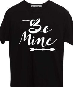 Black-Valentine-Day-Couple-T-Shirt-Be-Mine