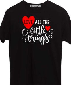 Black-Valentine-Day-Couple-T-Shirt-Love All-with-you