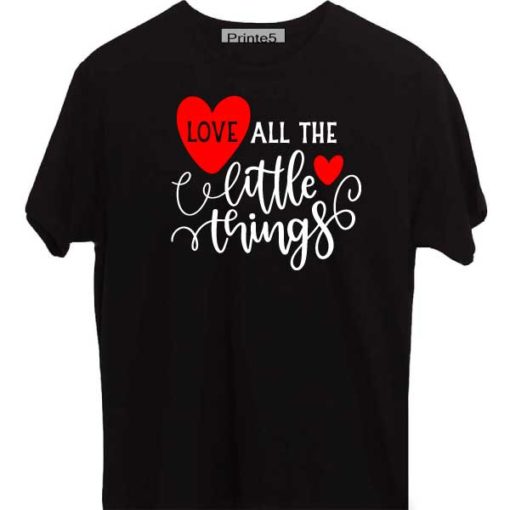Black-Valentine-Day-Couple-T-Shirt-Love All-with-you
