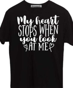 Black-Valentine-Day-Couple-T-Shirt-My-Heart-Stops-when-you-look-at-me