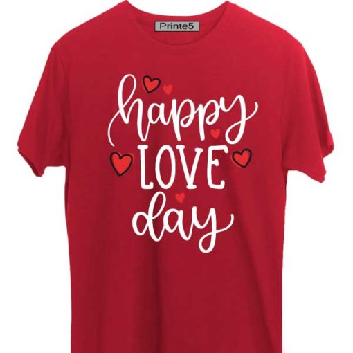 Red-Valentine-Day-Couple-T-Shirt-Happy-Love-Day