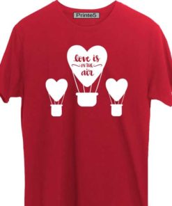 Red-Valentine-Day-Couple-T-Shirt-Love-is-in-the-aird2