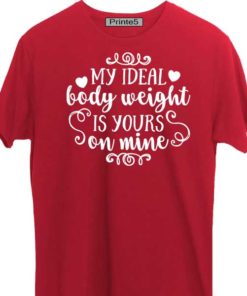 Red-Valentine-Day-Couple-T-Shirt-My-Idle-body-wait-is-yours-on-mine