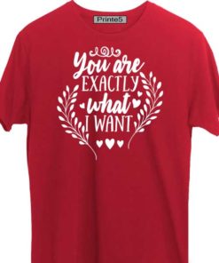 Red-Valentine-Day-Couple-T-Shirt-You-are-exactly-what-I-wanted