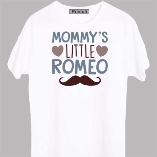 White-Family-T-Shirt-Mommy's-Little-Romeo