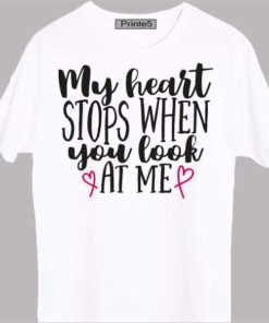 White-Valentine-Day-Couple-T-Shirt-My-Heart-Stops-when-you-look-at-me
