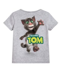 Hi Talking Tom Kid's Printed T Shirt