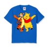 Blue Teddy & Tiger Friends Kid's Printed T Shirt