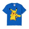 Blue Yellow Rabbit Kid's Printed T Shirt
