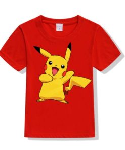 Red Yellow Rabbit Kid's Printed T Shirt