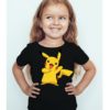 Black Girl Yellow Rabbit Kid's Printed T Shirt