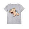 Grey Crying Baby Kid's Printed T Shirt