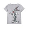 Grey So What Rabbit Kid's Printed T Shirt