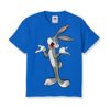 Blue So What Rabbit Kid's Printed T Shirt