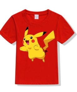 Red blushing rabbit Kid's Printed T Shirt