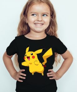 Black Girl blushing rabbit Kid's Printed T Shirt