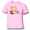 Pink baby with kid Kid's Printed T Shirt