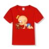 Red baby with kid Kid's Printed T Shirt