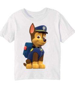 White Paw Patrol Dog Kid's Printed T Shirt