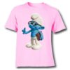 Pink Blue Gasper Kid's Printed T Shirt