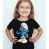 Black Girl Blue Gasper Kid's Printed T Shirt