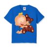 Blue Baby with Teddy Kid's Printed T Shirt
