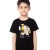 Black Boy boxing toy Kid's Printed T Shirt