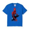 Blue sitting spider man Kid's Printed T Shirt