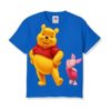 Blue Teddy & Rabbit Kid's Printed T Shirt
