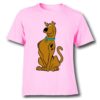 Pink Scooby doo Kid's Printed T Shirt