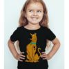 Black Girl Scooby doo Kid's Printed T Shirt