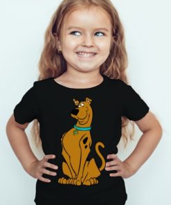 Black Girl Scooby doo Kid's Printed T Shirt