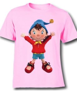 Pink Cartoon Kid's Printed T Shirt