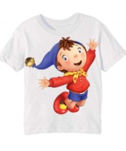 White Flying Cartoon Kid's Printed T Shirt