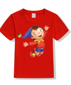 Red Flying Cartoon Kid's Printed T Shirt