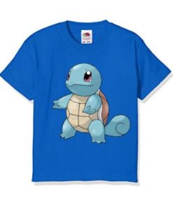 Blue standing tortoise Kid's Printed T Shirt