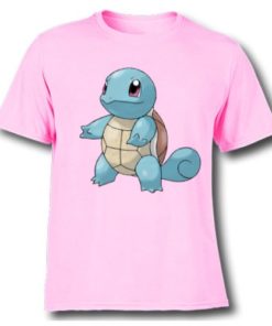 Pink standing tortoise Kid's Printed T Shirt