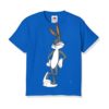 Blue Posing Rabbit Kid's Printed T Shirt