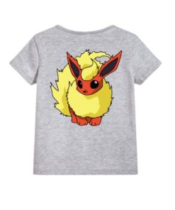Grey Rabbit in Yellow Kid's Printed T Shirt