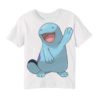 White Dolphin in Blue Kid's Printed T Shirt