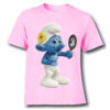 Pink Mirror Ghost Kid's Printed T Shirt