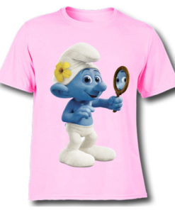 Pink Mirror Ghost Kid's Printed T Shirt