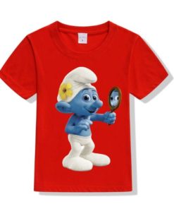 Red Mirror Ghost Kid's Printed T Shirt