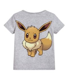 Grey Innocent Squirrel Kid's Printed T Shirt