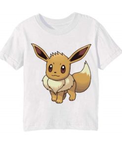 White Innocent Squirrel Kid's Printed T Shirt