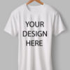 Customized Round Neck White T-Shirt | Printe5