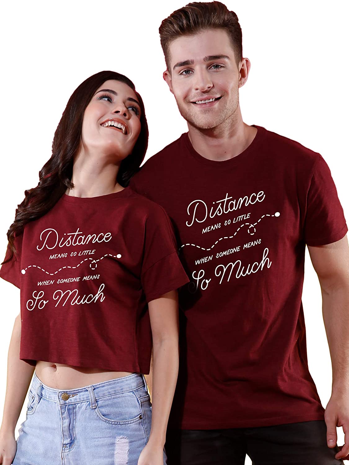 AMAZING COUPLES CUTE PRINTED T-SHIRTS